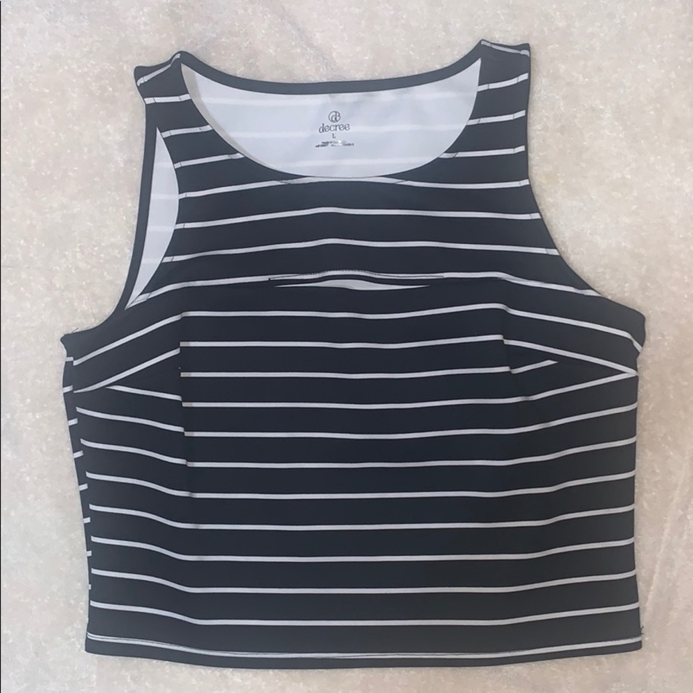 Black Crop Top